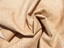 calfskin cowhide leather hide Cognac Fabric Embossed Texture w/Canvas backing