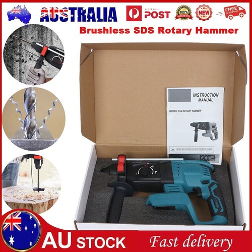 For 18V Makita battery Brushless Cordless Rotary SDS Hammer Impact Drill Body - Picture 21 of 21