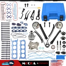 Timing Chain Tool Head Gasket Kit Oil Pump For 2004-2006 Ford F150 Lincoln 5.4L