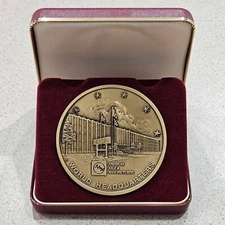 2000 AAM American Axle & Manufacturing World Headquarters 3 Inch Medallion RARE