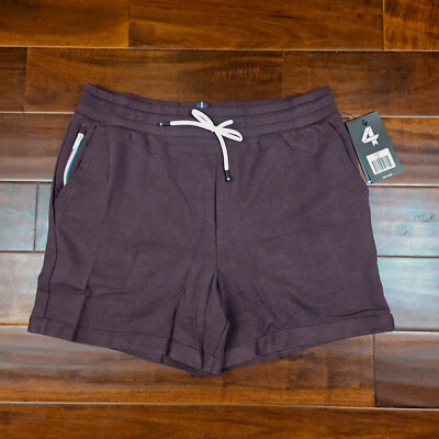 NWT FourLaps Rush Short Fudge Gym Athletic French Terry Women's Size Large