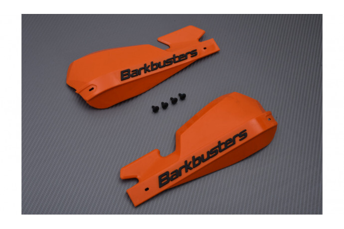Coques de protection VPS BARKBUSTERS orange pour moto réf VPS-001-00-OR