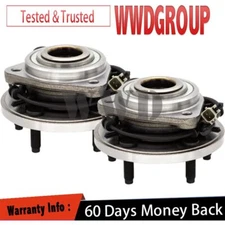 Pair Front Wheel Hub & Bearing For 2005-2010 Jeep Grand Cherokee 06-10 Commander