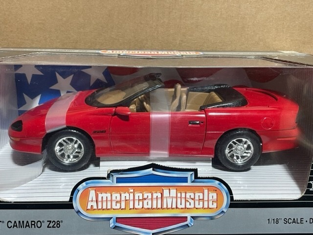 Ertl American Muscle 1/18 - Chevrolet Camaro Z28 1996 - En Boîte - Miniature De Collection