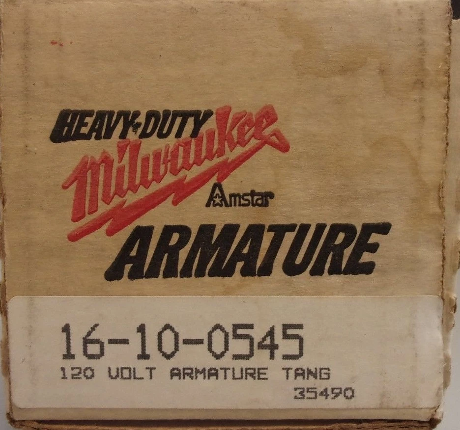 Armadura Milwaukee 120 voltios 16-10-0545 #738L Foto 4 de 4