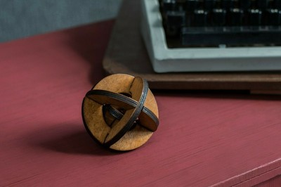 Burr Puzzle Wooden Sphere Maze 6 piece Brain Teaser Toy Knot interlocking puzzle | eBay