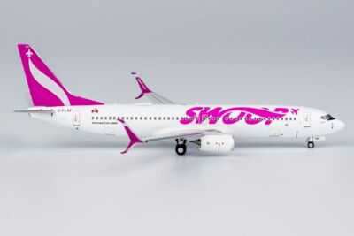 1:400 NG Model Swoop Boeing 737-800 C-FLSF Passenger Airplane Diecast Model