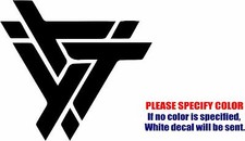 Vinyl Decal Sticker - Tau Gamma Phi Triskelion Car Truck Bumper Wall JDM Fun 9"