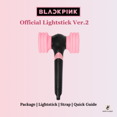BLACKPINK Official Lightstick - Ver. 2 [Photocards & Other