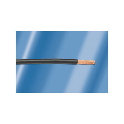 Câble Alpha Wire 3048 BK005 – Noir, 28AWG, 0.09mm², Bobine De 100ft