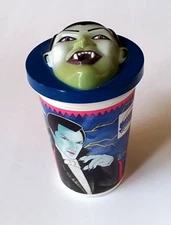 DRACULA 1992 PIZZA HUT PEPSI CUP WITH LID UNIVERSAL MOVIE MONSTERS