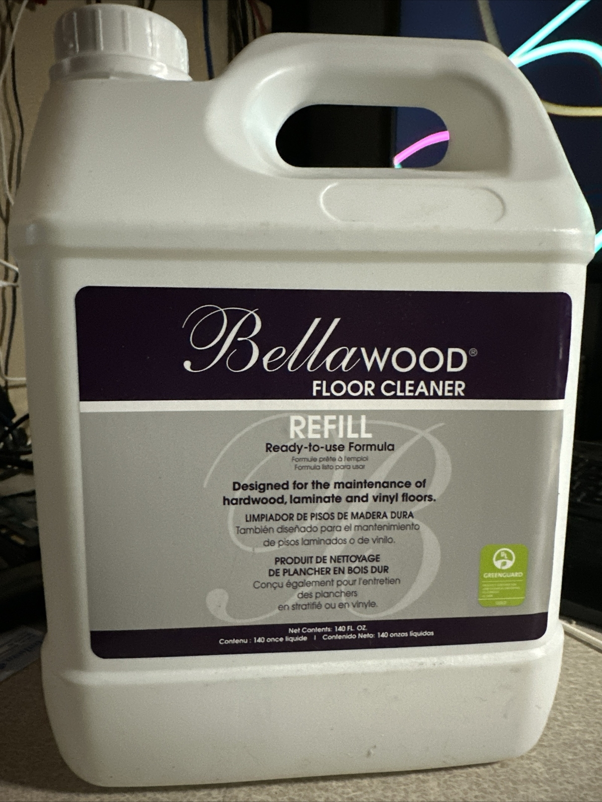 BellaWood 140 oz Floor Cleaner Ready To Use Spray for Laminate Vinyl