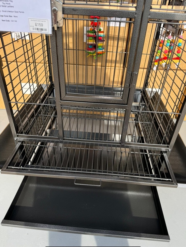 Curated visual reference: Gallery Detail: Parrot Supplies Lakeland Play Top Parrot Cage Antique