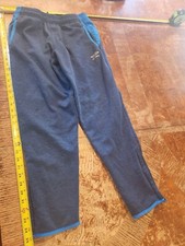 Umbro Athletic Fleece Youth Blue Sweatpants Tapered Xl 16/18 S83