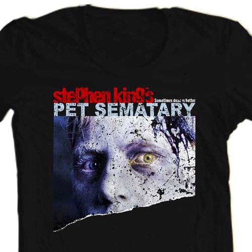 Pet Semetary t-shirt Stephen King retro 