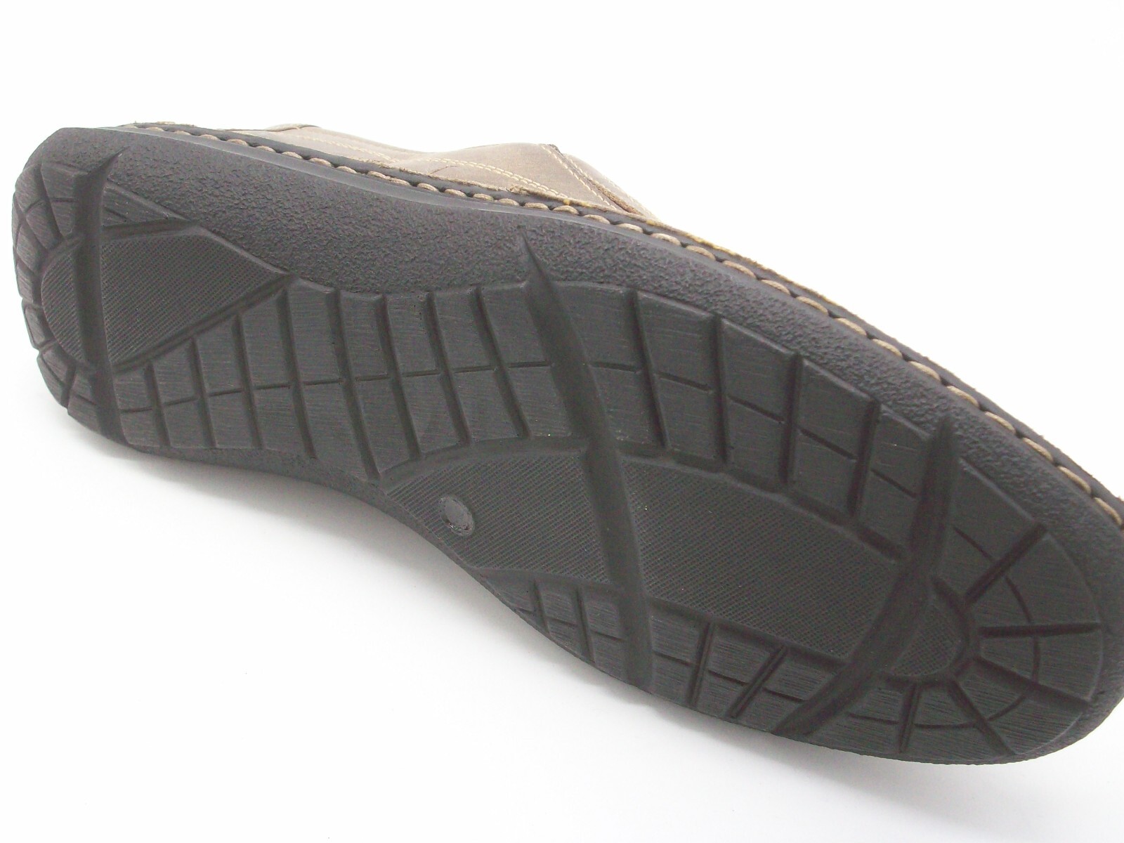 MENS SIZE 7 8 9 10 DEBENHAMS BROWN LEATHER SLIP CATESBY DECK LOAFER