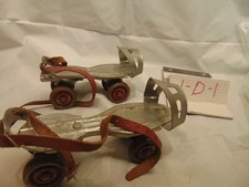 Vintage Adjustable metal Roller Skates Globe Skate Corp. Menomonee Falls, WI USA