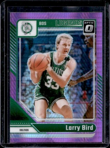 2024-25 Panini Donruss Optic Larry Bird Hyper Pink Prizm Legend #243 Celtics