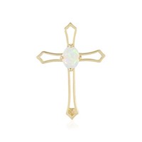 Cavill Ring Welo Opal 0,70Ct Sterlingsilber Vergoldet Damen Schmuck