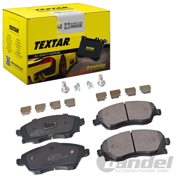 Textar BremsbelÄGe Vorderachse Passend FüR Opel Combo Corsa Meriva Tigra-image