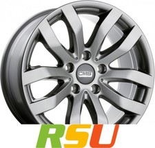 CMS C22 titan glanz 7.5x17" ET47 LK5 114.3 ML 67.2 Alufelgen 17 Zoll