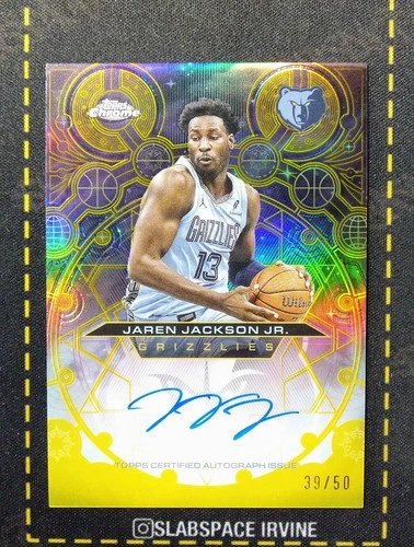 2025 Topps Chrome Jaren Jackson Jr. Base (RAW)