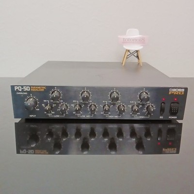 Boss PQ-50 Parametrischer Equalizer 4 Band Rackmount Vintage mit Netzteil...
