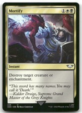 Mortify 225 MTG Universes Beyond: Warhammer 40,000 U NM