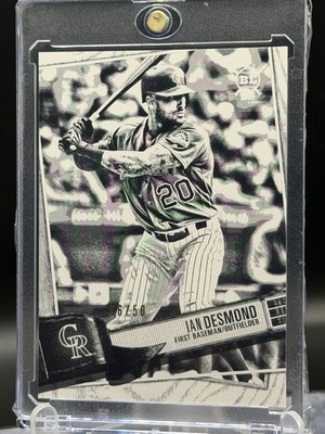 2019 Topps Big League - Ian Desmond #209 Artist Rendition /50