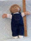 1984 early cabbage patch kid KT factory, tan yarn hair, green eyes, SO HANDSOME!