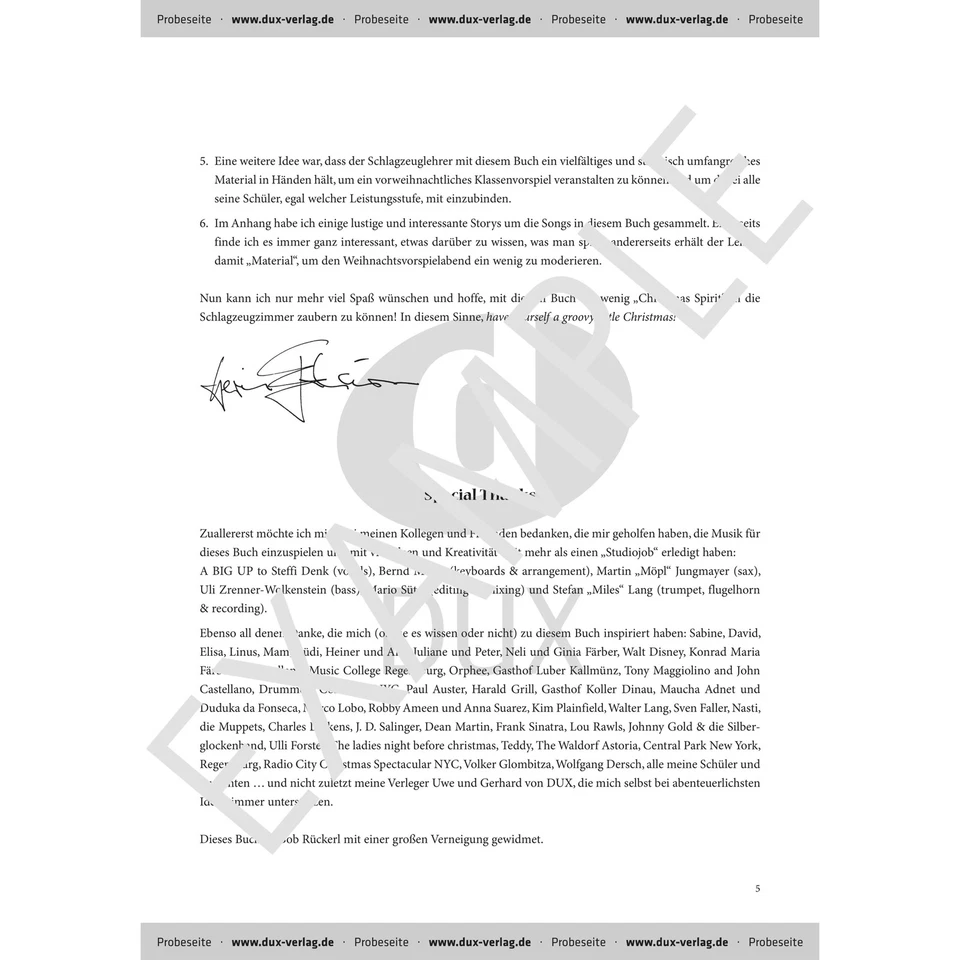 The Christmas Drum Book Eisenhauer, Schlagzeug - Bild 3 von 4