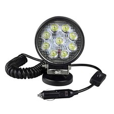 - 27w Round Led Work Light 12v Portable Car Led Flood Light Off Road 27w-1.1 - 27w Round Led Work Light 12v Portable Car Led Flood Light Off Road 27w-1.1