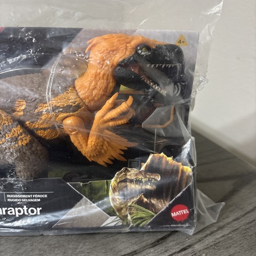 Jurassic World Rebirth Wild Roar UTAHRAPTOR BRAND NEW IN-HAND by Mattel - Picture 4 of 12