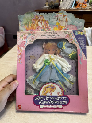 Mattel Outfit Lady Lovely Locks Dame Boucleline Slumber Set Süße Träume 1986