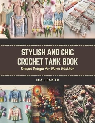 Stylish and Chic Crochet Tank Book: Unique Designs for Warm Weather by Mia L. Ca