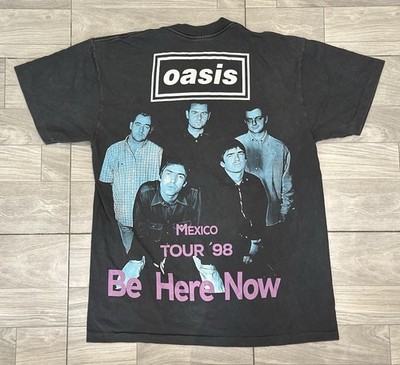 OASIS vintage 1998 MEXICO TOUR t shirt BE HERE NOW | eBay
