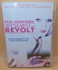 WOMAN IN REVOLT DVD ANDY WARHOL PAUL MORRISSEY DVD LIKE NEW 2005 Candy Darling