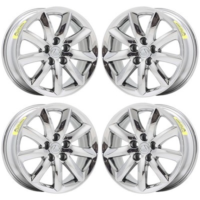 18'' Lexus LS460 LS600HL Bright Chrome wheels rims Factory OEM set 74195