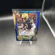 2025 Bowman U Chrome ERIC RIVERS #BCA-ER 1st Blue Mini-Diamond Auto /150