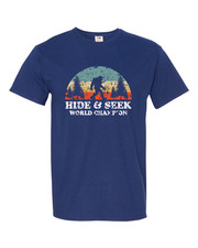 FUNNY HIDE AND SEEK SASQUATCH T SHIRT