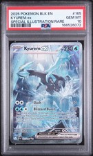 2025 POKEMON BLK EN-BLACK BOLT SPECIAL ILLUSTRATION RARE #165 KYUREM EX PSA 10 on eBay