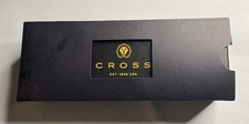 Cross Century Ballpoint Pen Chrome Knurled Grip NIB Made In USA Twist Action