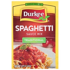 Durkee Spaghetti Sauce Mix, 1.25 Ounce Packets 14.7 cm x 11.8 x 15 