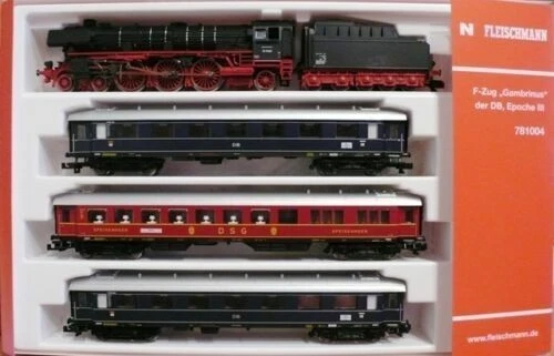 Golden Journey Zugset "Gambrinus" DB F-train BR 01 steam loco & 3 Passenger car - Image 4 of 4