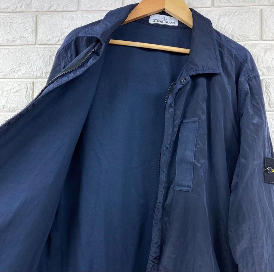STONE ISLAND nylon metal zip-up shirt jacket L | eBay STONE ISLAND nylon metal zip-up shirt jacket L | eBay