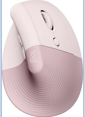 Logitech Lift Vertical Ergonomic Mouse, Wireless, Bluetooth or Logi Bolt