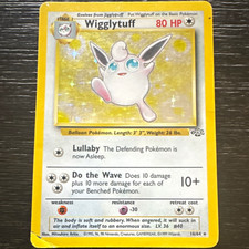 Wigglytuff Jungle 16/64 Holo Rare Unlimited 1999 80 HP EN Pokémon TCG on eBay