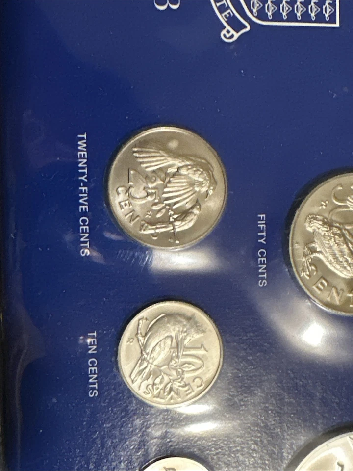 1973 FRANKLIN MINT PRIMEIRA CUNHAGEM DAS ILHAS VIRGENS BRITÂNICAS CONJUNTO DE MOEDAS À PROVA - Imagem 3 de 4