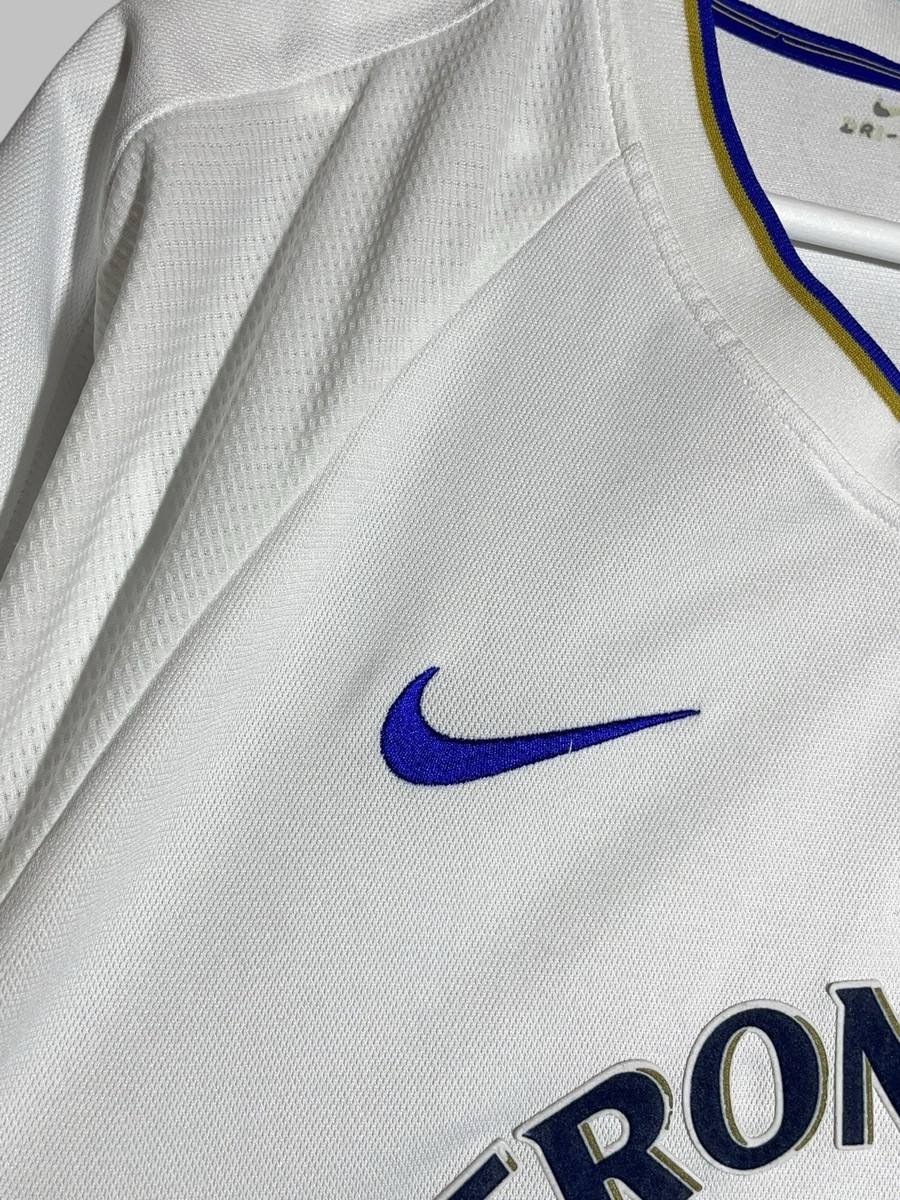 Nike Leeds United ジャージ L ホワイト 2001-02 Leeds Nike Training Sweat Top (KIDS)