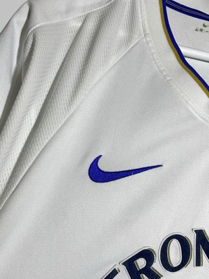 Leeds United Nike 2000/02 Remake Home Football Shirt Soccer Jersey